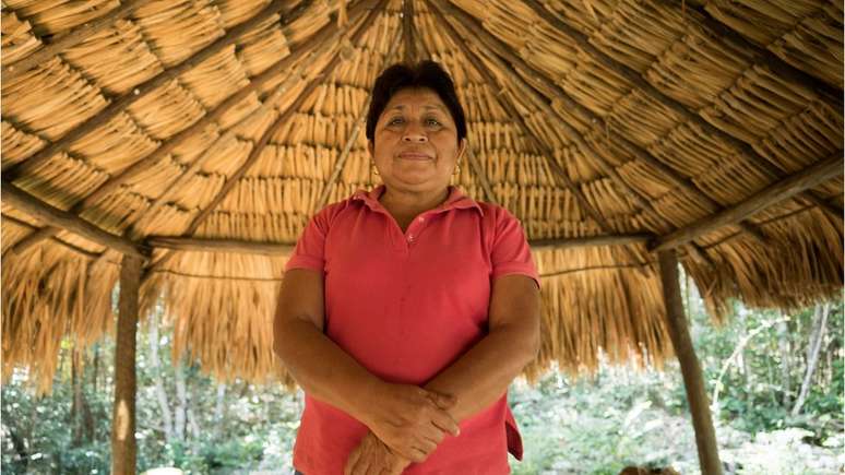 Leydy Pech diz que os ind&iacute;genas est&atilde;o amea&ccedil;ados no M&eacute;xico
