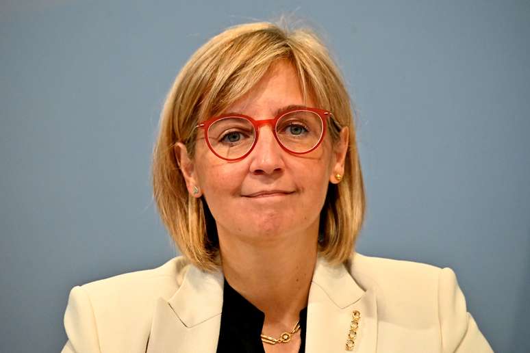 Ministra da Sa&uacute;de de Portugal, Marta Temido 
16/07/2020
Tobias Schwarz/Pool via REUTERS