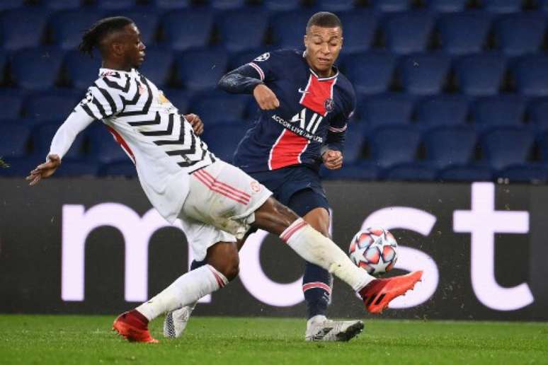 Manchester United e PSG voltam a se enfrentar pela Champions (Foto: AFP)