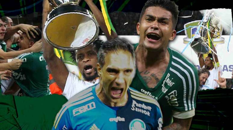 O Verdão bateu o Santos e se sagrou tricampeão da Copa do Brasil há cinco anos (Foto: Reprodução)