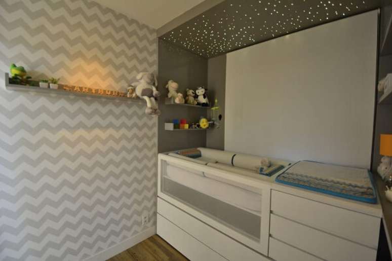 41. Modelo de berço com gaveta e trocador. Projeto por Maíra Schaeffer