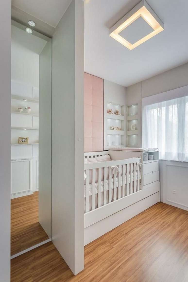 39. Modelo de berço com gavetas embutidas. Fonte: Pinterest