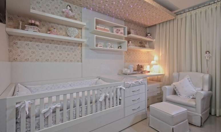 25. Modelos de berço com gavetas e rodinhas. Fonte: Pinterest