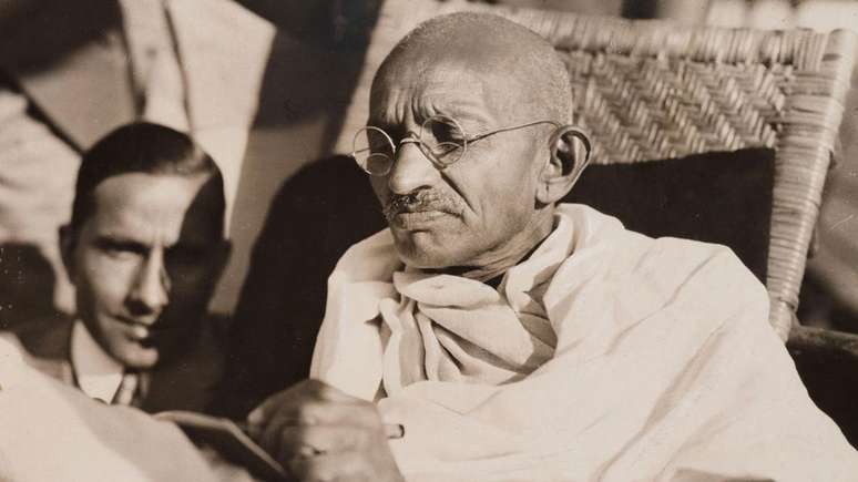 Mahatma Gandhi foi um dos vegetarianos mais famosos da história
