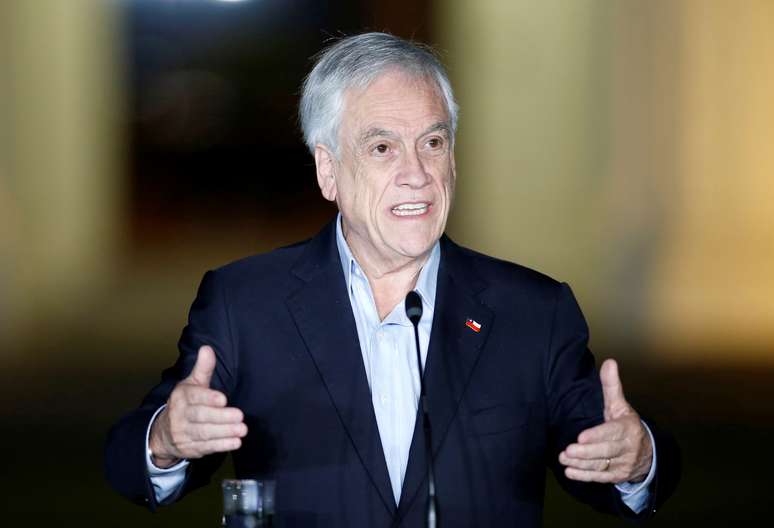 Presidente do Chile, Sebastián Piñera, em Viña del Mar
08/11/2020 REUTERS/Rodrigo Garrido