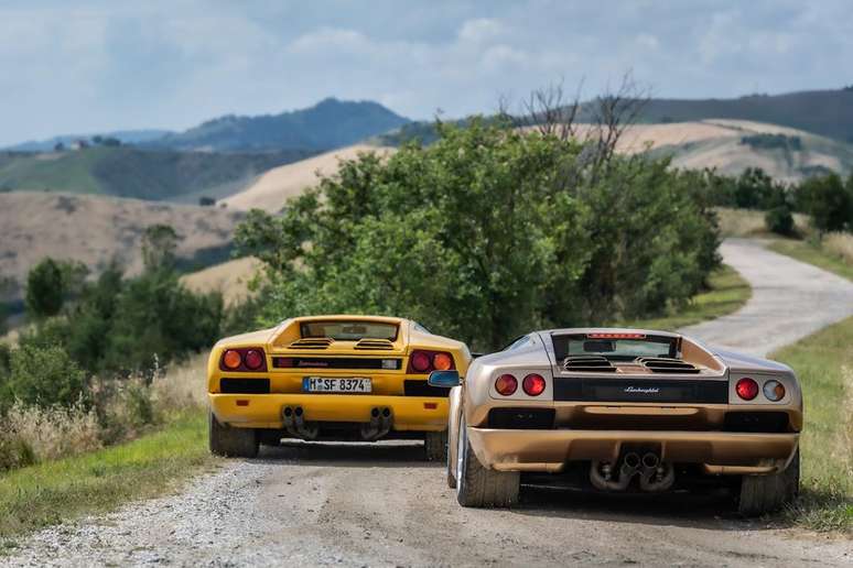 Lamborghini Diablo teve 10 versões diferentes produzidas ao longo de 12 anos.
