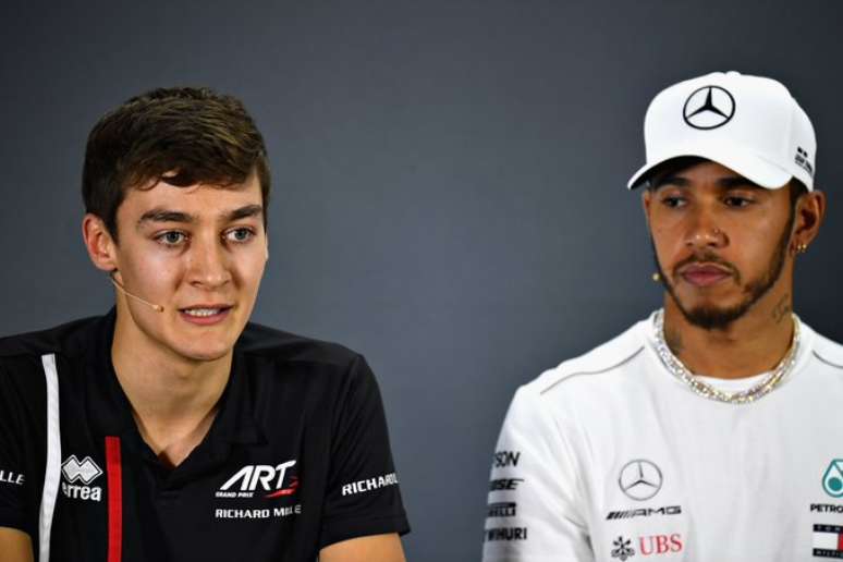 George Russell: aos 22 anos, a tarefa de substituir o mito Lewis Hamilton.