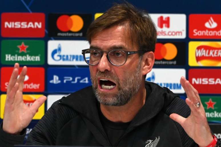 Jurgen Klopp é favorável a adoção de cinco substituições no Campeonato Inglês (AFP)