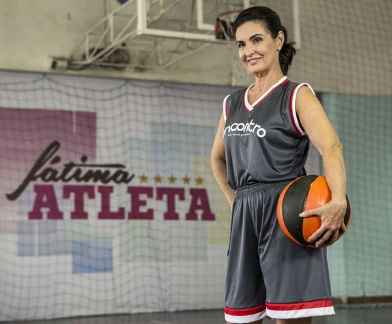 Fátima jogou basquete com Hortência (Foto: Divulgação/Globo)