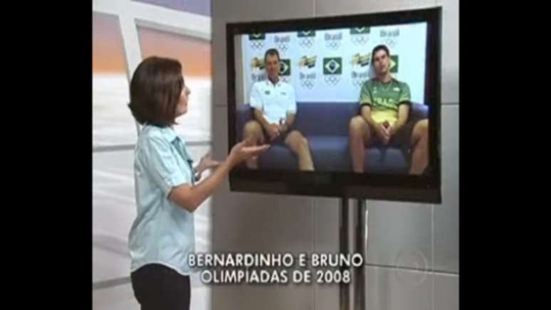 Fátima entrevistou personagens marcantes do esporte (Foto: Reprodução/Globo)
