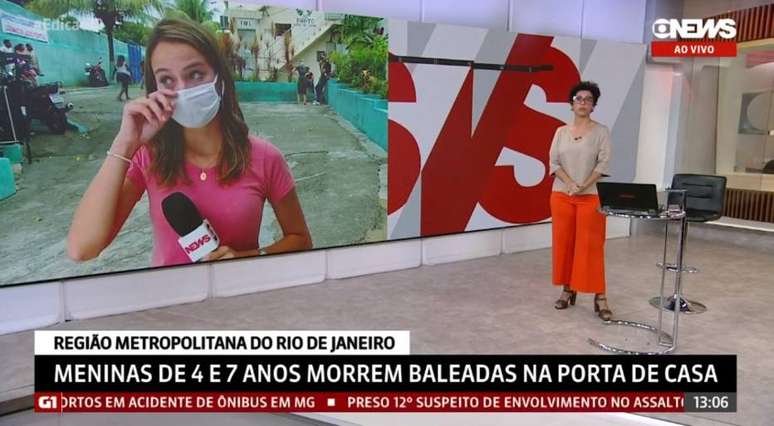 Narayanna Borges e Lilian Ribeiro, da Globo News