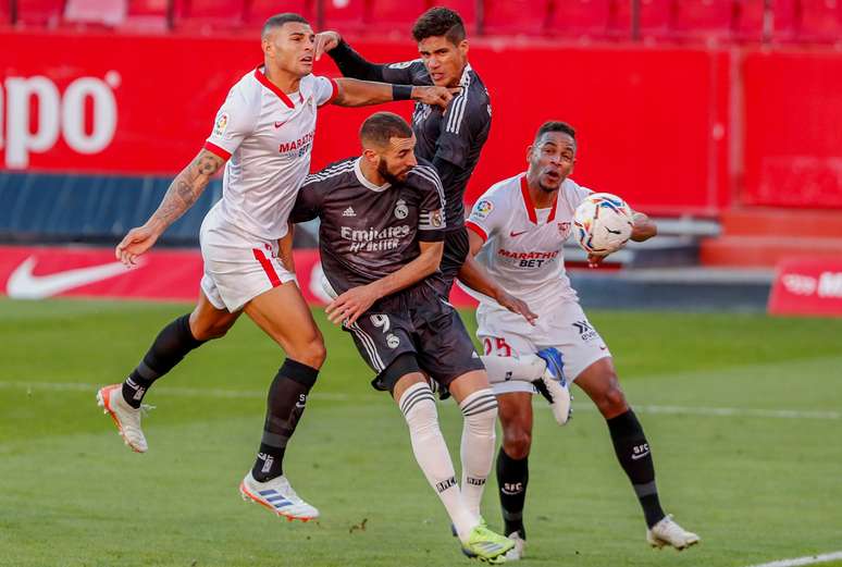 Real Madrid venceu o Sevilla pelo Espanhol