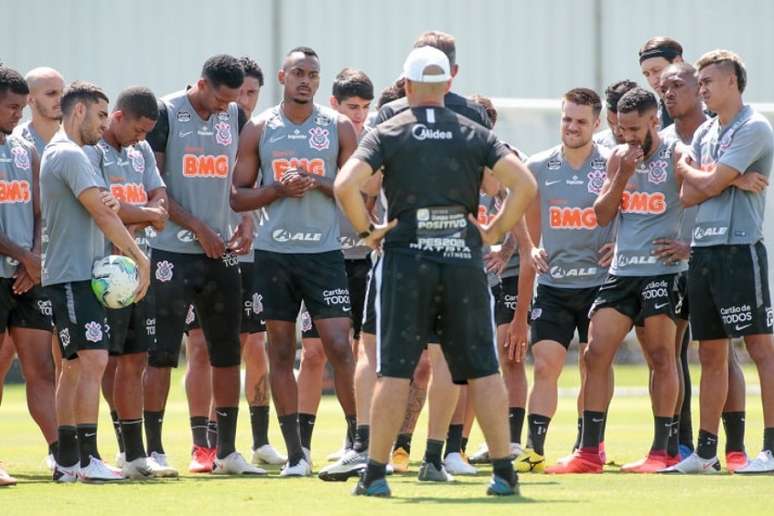 Elenco do Corinthians está de folga neste final de semana e voltará na segunda (Foto: Rodrigo Coca/Ag. Corinthians)