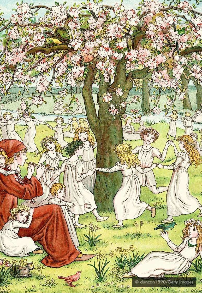 Algumas teorias sugerem que o flautista conduziu os jovens de Hamelin &agrave;s festividades do solst&iacute;cio de ver&atilde;o