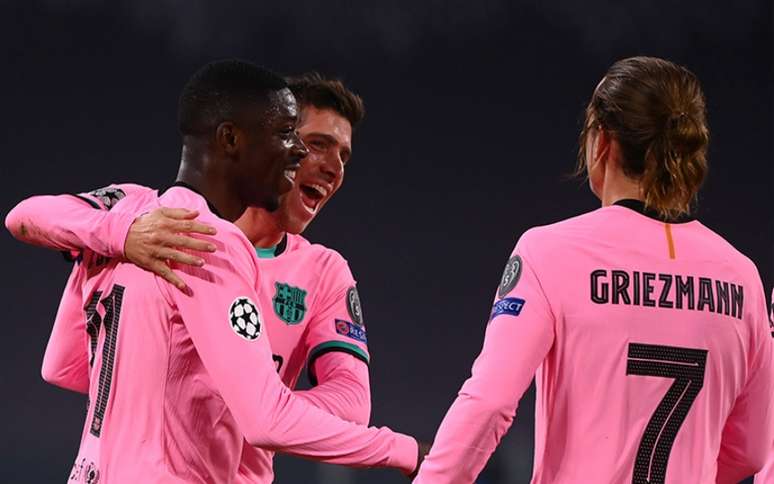 Dembélé vinha tendo boa sequência no Barcelona (Marco BERTORELLO / AFP)