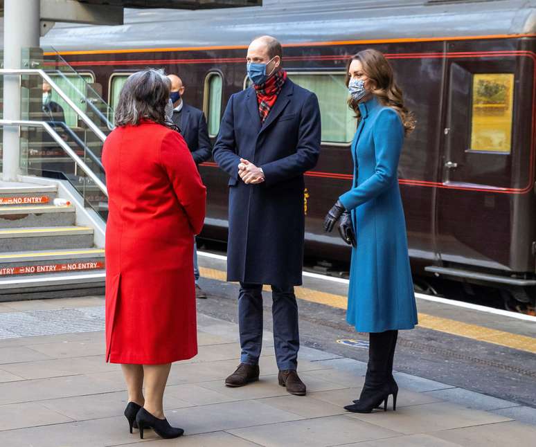 Príncipe William e sua esposta Kate em Edimburgo
07/12/2020 Andy Barr/PA Wire/Pool via REUTERS