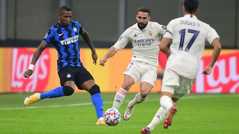 Real Madrid e Inter de Milão sonham com vaga nas oitavas da Champions League (Divulgação Twitter/Inter de Milão)