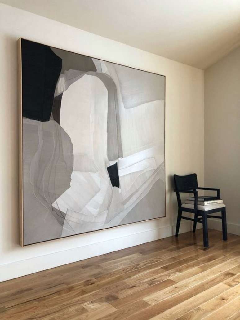 13. Quadros cl&aacute;ssicos preto e branco &ndash; Via: Joelle Somero