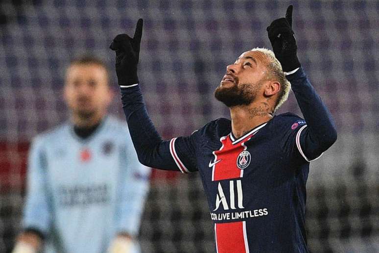 Neymar é um dos artilheiros da Liga dos Campeões com seis gols marcados (Foto: FRANCK FIFE / AFP)