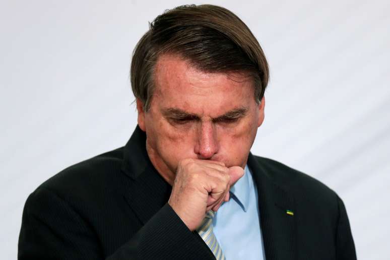 Presidente Jair Bolsonaro no Palácio do Planalto
09/12/2020
REUTERS/Ueslei Marcelino