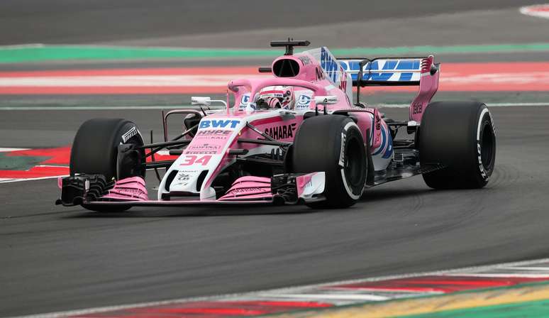 Nikita Mazepin durante teste da F1
26/02/2018
REUTERS/Albert Gea/File Photo