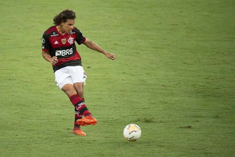 Willian Arão não enfrentará o Santos (Foto: Alexandre Vidal / Flamengo)