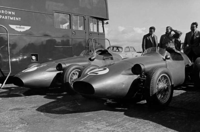 DBR4s BRDC em Silverstone 1959.