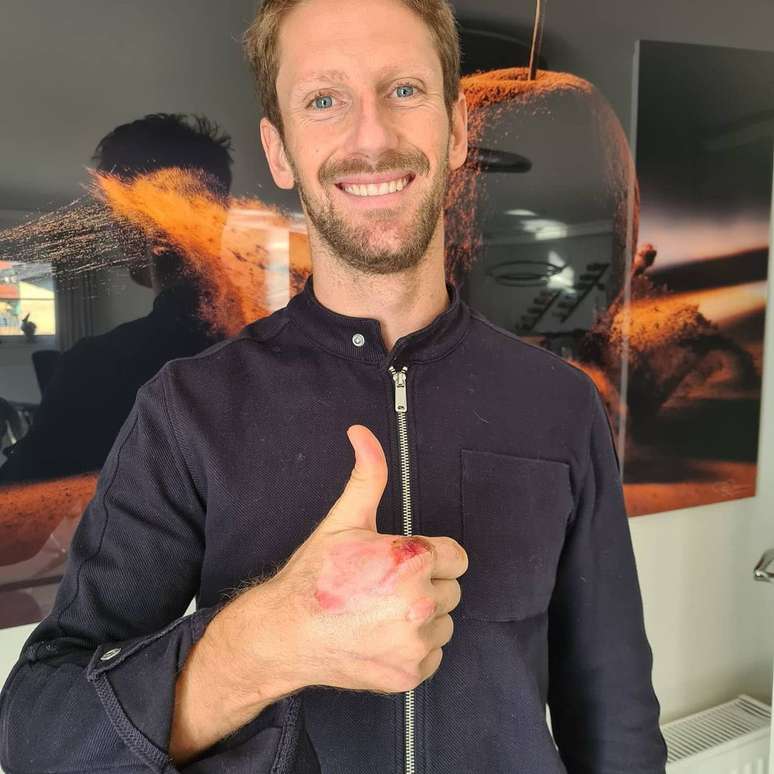 Grosjean se animou com o convite da Mercedes 