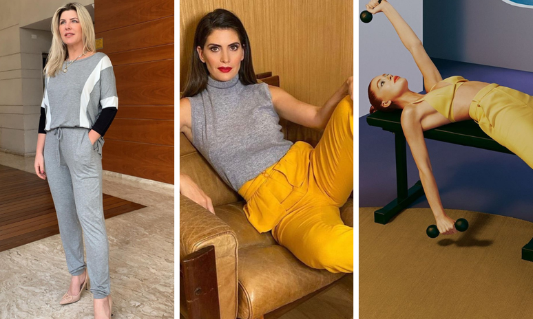 Famosas vestem looks com as cores escolhidas pela Pantone para 2021 (Fotos: Instagram/Reprodução)