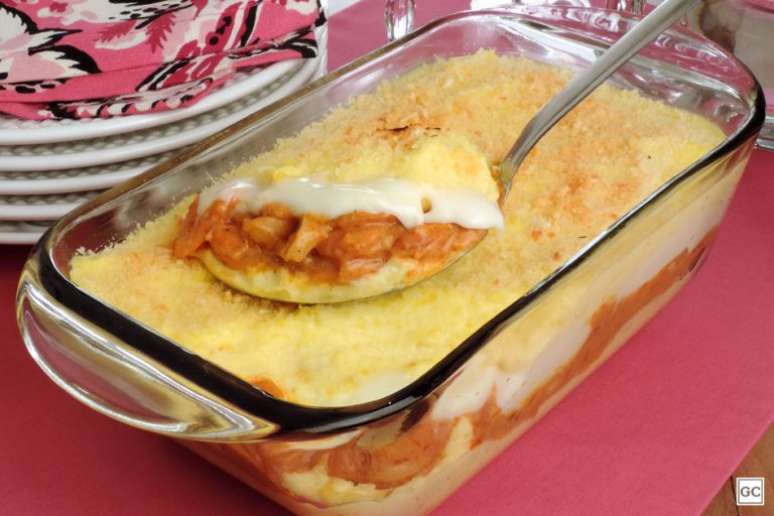 Guia da Cozinha - Purê recheado com estrogonofe