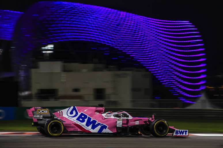 Sergio Perez abandonou: talvez tenha sido sua última corrida na F1.