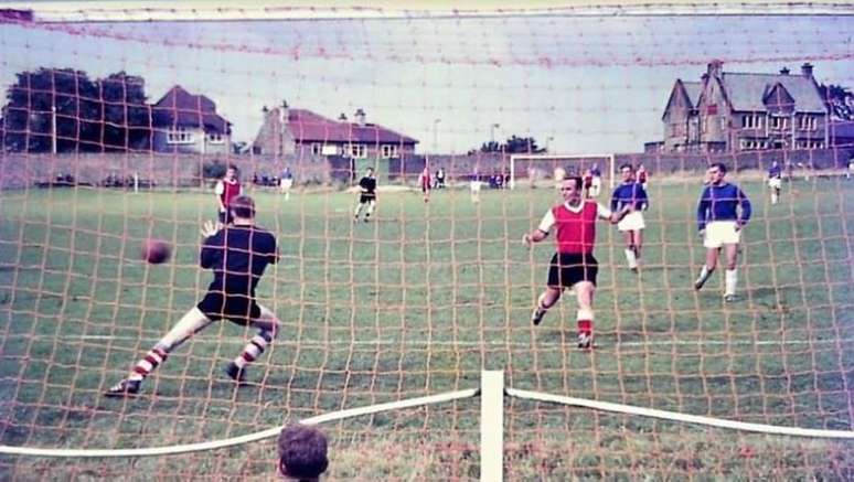 Clássico disputado em 1960, ano do centenário da rivalidade