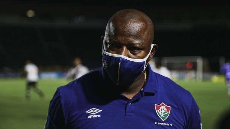 'Queremos nossa equipe jogando para frente e marcando forte', diz Marcão (FOTO: LUCAS MERÇON / FLUMINENSE F.C.)