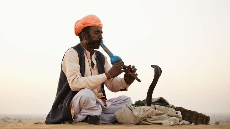 N&atilde;o &eacute; &agrave; toa que se tornou a terra dos encantadores de serpentes!