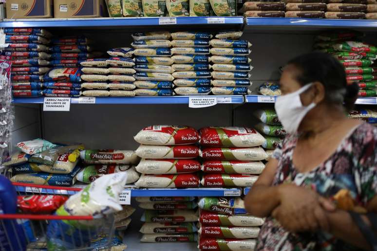 Supermercado no Rio de Janeiro
10/09/2020
REUTERS/Pilar Olivares