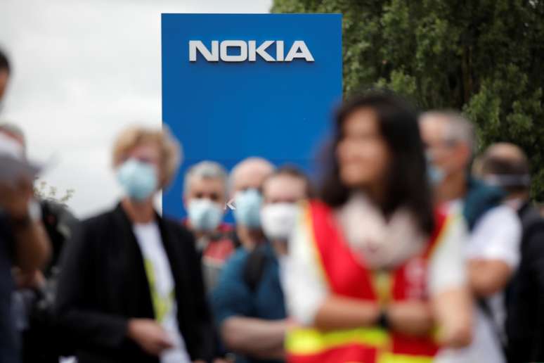 Escritório da Nokia na França.
REUTERS/Benoit Tessier