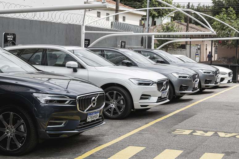 Volvo Lovers terá uma frota de 100 veículos híbridos com todos os modelos da marca: XC40, XC60, XC90, S60 e S90. 
