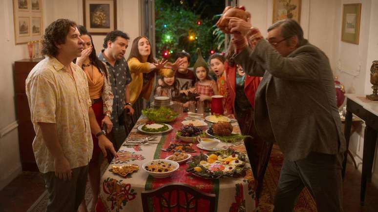 Cena do filme 'Tudo Bem no Natal que Vem', com Leandro Hassum.