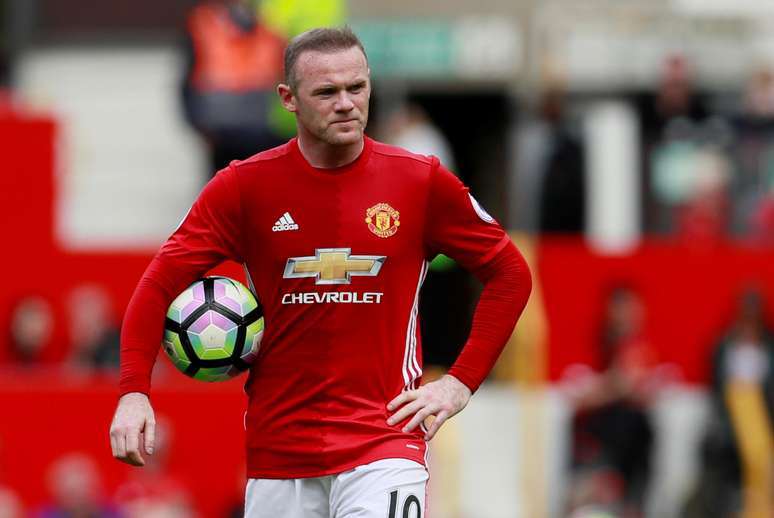 Wayne Rooney nos tempos do Manchester United 
21/05/2017
Action Images via Reuters / Jason Cairnduff Livepic
