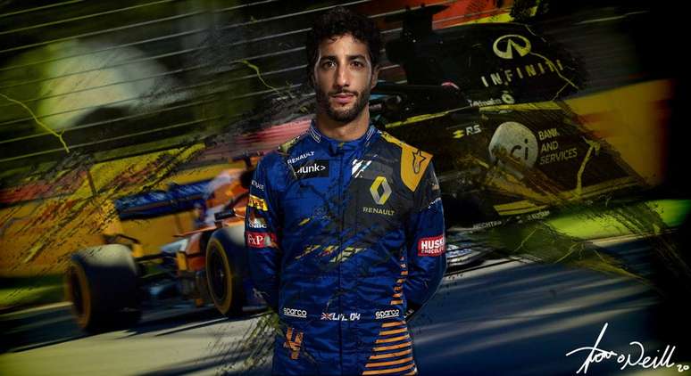 Daniel Ricciardo: nova aposta da McLaren para voltar às vitórias.
