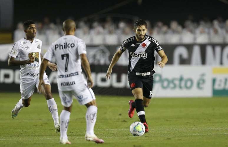 Vaso e Santos empataram por 2 a 2 na Vila Belmiro, no primeiro turno do Brasileirão (Foto: Rafael Ribeiro/Vasco)