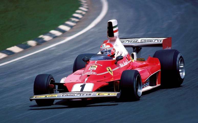 Niki Lauda (Ferrari) teve 60,4% de favorecimento do motor em suas vitórias.