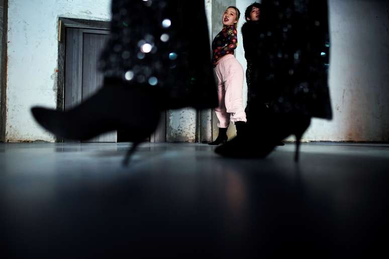 Aulas de vogue, estilo de dan&ccedil;a, em Wuhan, Hubei, China
 15/12/ 2020 REUTERS/Aly Song