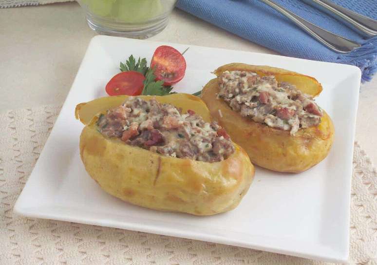 Guia da Cozinha - Receitas de batata assada para o jantar