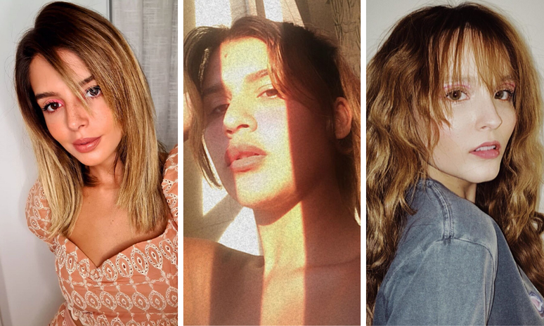 Franjas das famosas (Fotos: Instagram/Reprodu&ccedil;&atilde;o)