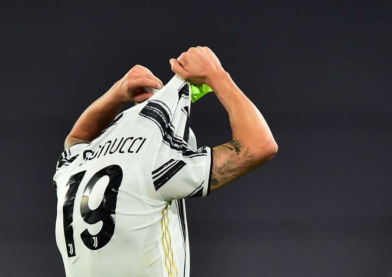 Zagueiro da Juventus Leonardo Bonucci
28/10/2020
REUTERS/Massimo Pinca