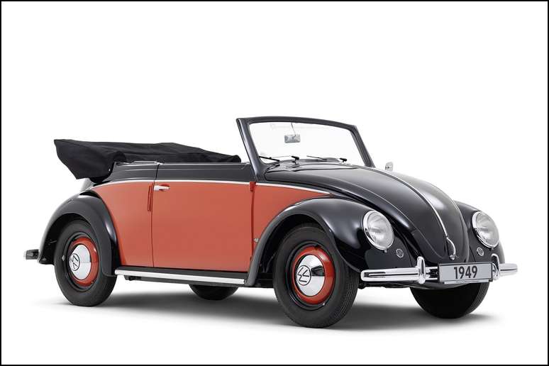 Volkswagen 1100 Karmann Cabriolet de 1949.
