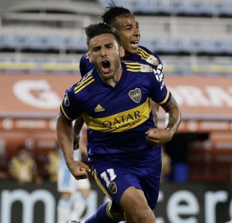 O Boca Juniors eliminou o Racing nas quartas de final da Libertadores (Reprodução: Instagram Boca Juniors)