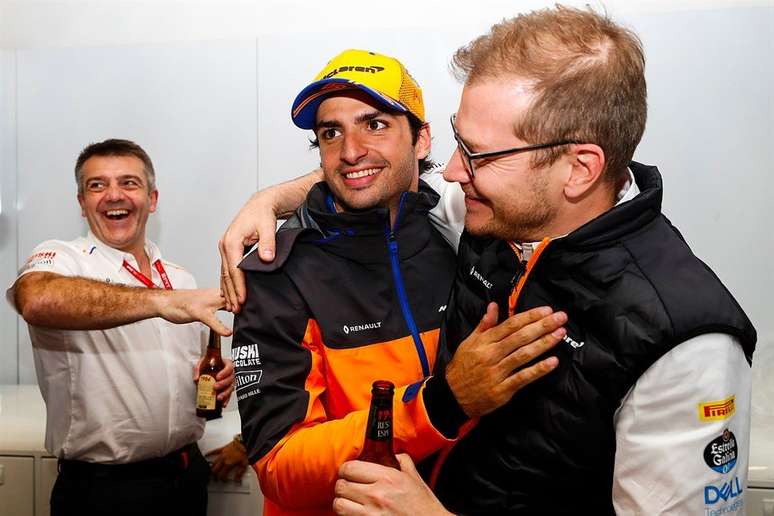 Seidl elogiou a postura de Sainz com a McLaren 