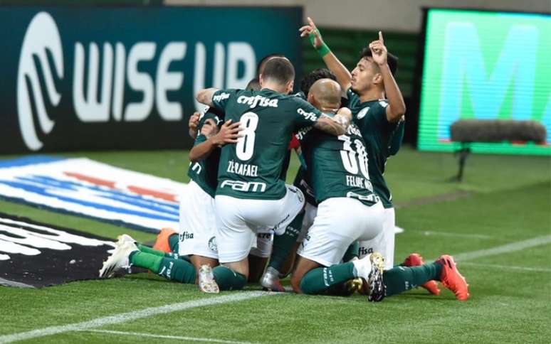 No último encontro, vitória do Palmeiras nas oitavas da Copa do Brasil (Foto: Twitter/Copa do Brasil)